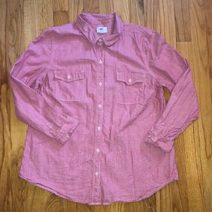 Button up long sleeved shirt